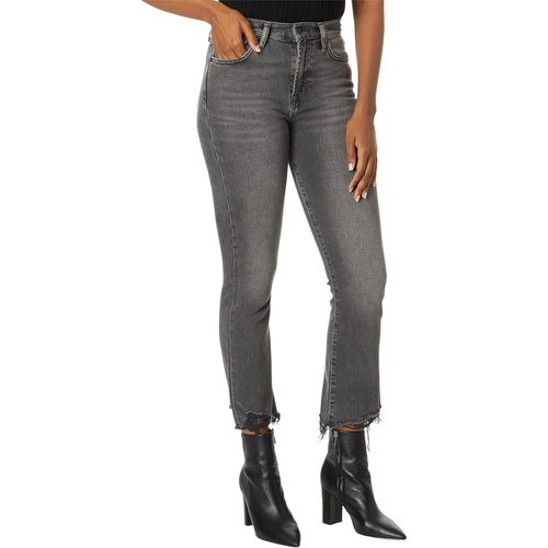  Womens 7 For All Mankind High-Waisted Slim Kick in Courage