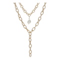 8 Other Reasons Chuncky Chain Lariat Necklace