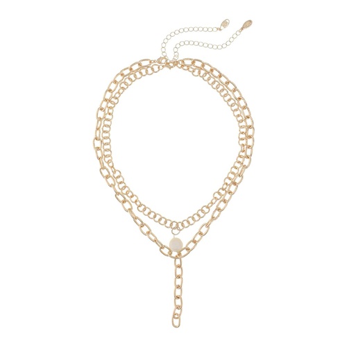  8 Other Reasons Chuncky Chain Lariat Necklace