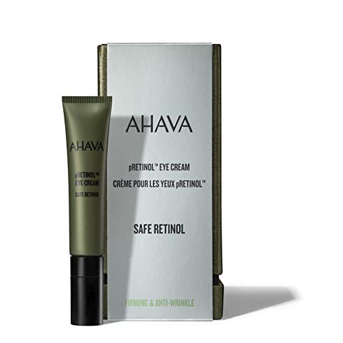  AHAVA Safe pRetinol Fine Line Reduction Anti Aging & Smooting Eye Cream With Dead Sea Minerals, Vegal 15 ml, 0.5 fl. oz.