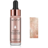AL'IVER Liquid Highlighter ,Makeup Smooth Shimmer Glow Liquid Illuminator for Face Contour Makeup (#2 CELESTIAL)