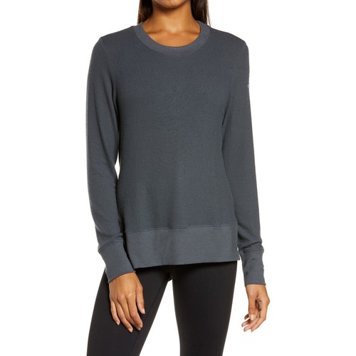  Alo Glimpse Long Sleeve Top_ANTHRACITE