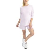 Angel Maternity Maternityu002FNursing Sweatshirt, Tank & Shorts Set_LILAC