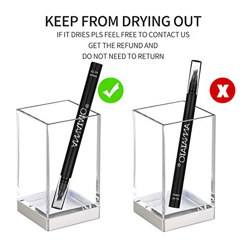  ANNATATO Eyebrow Tattoo Pen,24HS Waterproof Eyebrow pencil Microblading Eyebrow Pen Eyebrow Makeup Tat Brow Microblade Pen with 4 Micro-Fork Tips