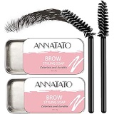 ANNATATO Eyebrow Soap Kit, Brows Styling Soap,4D Brows Gel Long Lasting Eyebrow Setting Gel Waterproof Eyebrow Tint Makeup Balm Pomade Cosmetics