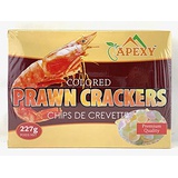 Prawn Chips Uncooked 8oz (227g) By APEXY (Multi Color)