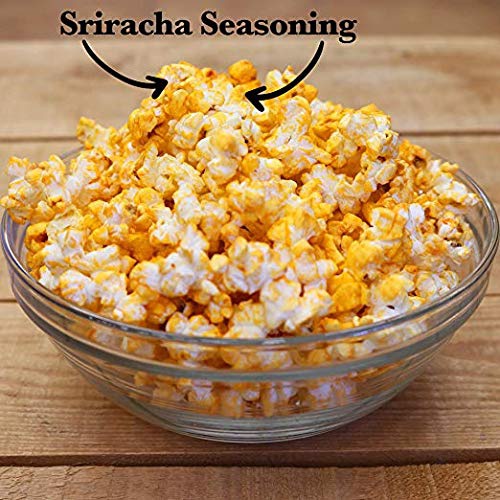  ASS KICKIN Sriracha Microwave Popcorn Bags - 12 Pack - Ultimate Spicy Popcorn Gourmet Gift - Makes a Great Movie Theater Popcorn or Snack Food for Movie Night