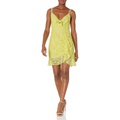 ASTR the Label Womens Joey Sleeveless Lace Bow Tie Short Mini Dress