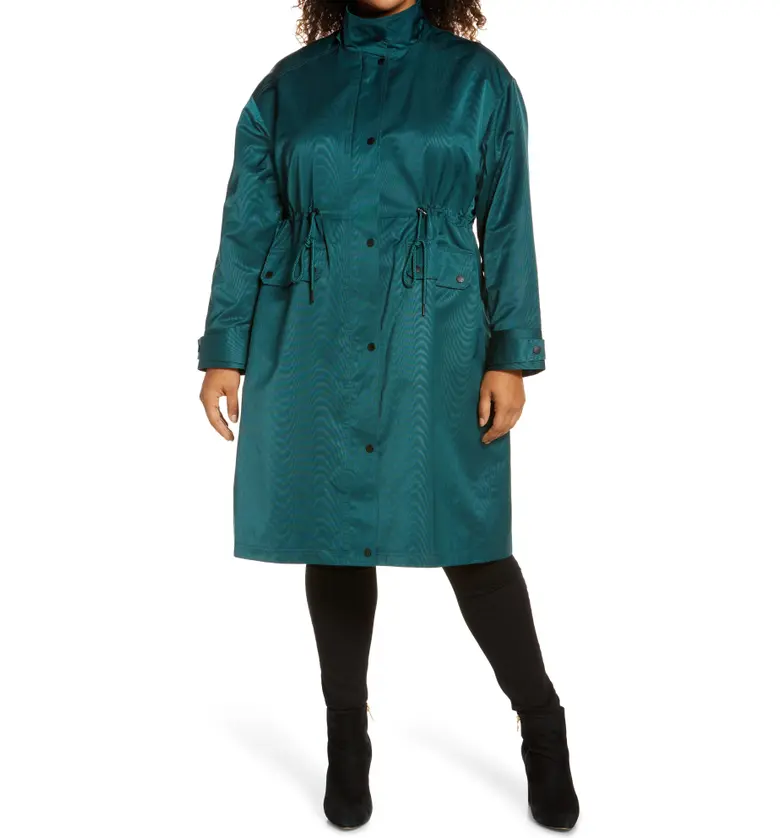  Avec Les Filles Oversize Anorak Jacket_TEAL