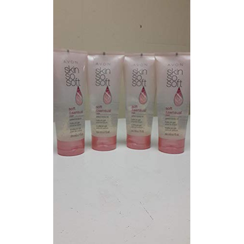  AVON Skin So Soft Soft and Sensual Gelled Body Oil Lot of 4