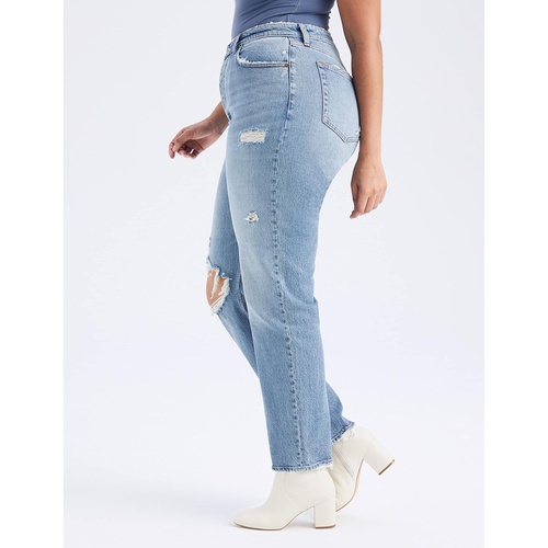  Abercrombie & Fitch Curve Love High Rise Dad Jeans