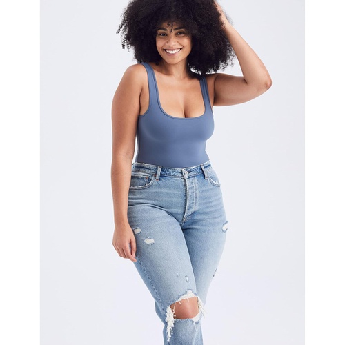  Abercrombie & Fitch Curve Love High Rise Dad Jeans