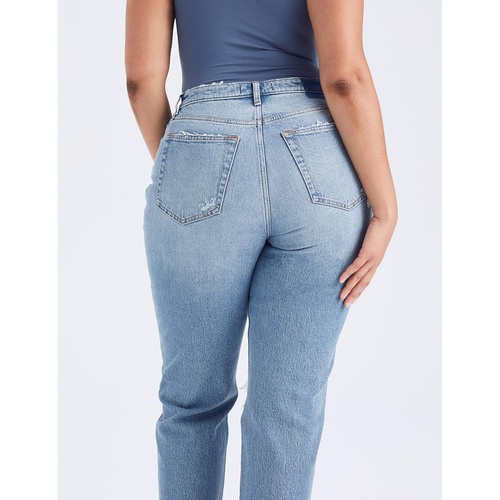  Abercrombie & Fitch Curve Love High Rise Dad Jeans