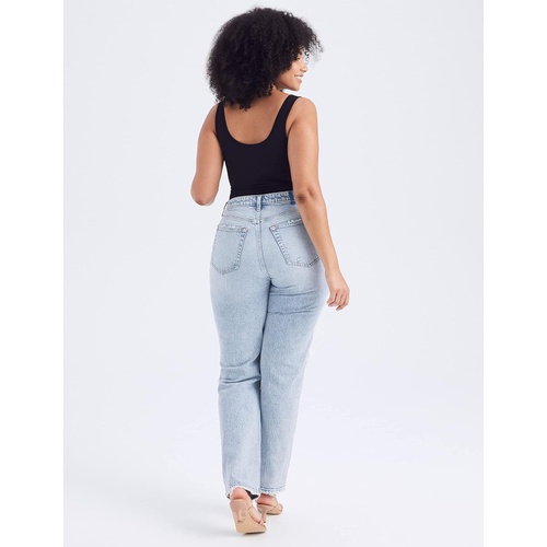  Abercrombie & Fitch Curve Love High Rise Dad Jeans