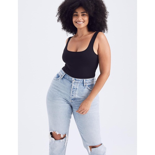  Abercrombie & Fitch Curve Love High Rise Dad Jeans