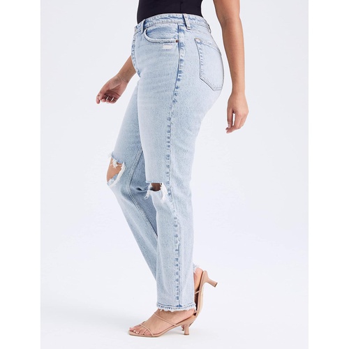  Abercrombie & Fitch Curve Love High Rise Dad Jeans