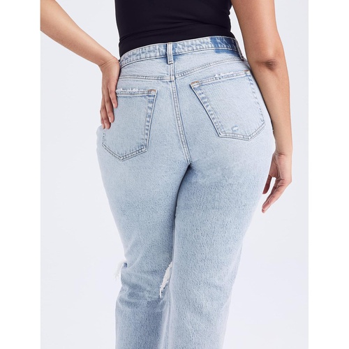  Abercrombie & Fitch Curve Love High Rise Dad Jeans