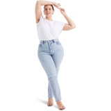 Abercrombie & Fitch Curve Love 90s Ultra High-Rise Straight Jeans