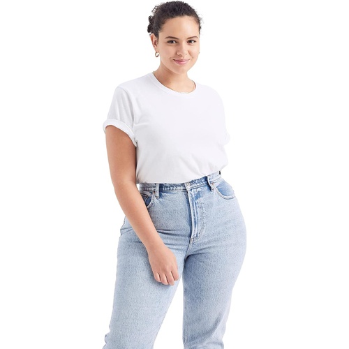  Abercrombie & Fitch Curve Love 90s Ultra High-Rise Straight Jeans