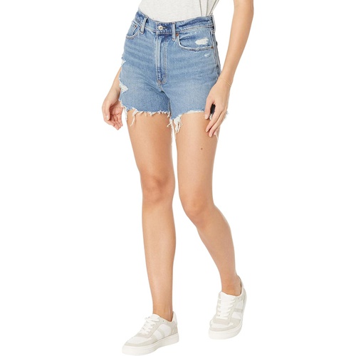  Abercrombie & Fitch Curve Love High-Rise 4“ Shorts