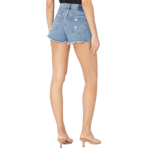  Abercrombie & Fitch Curve Love Mid-Rise Mom Shorts