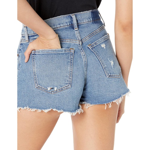  Abercrombie & Fitch Curve Love Mid-Rise Mom Shorts