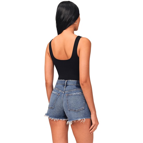  Abercrombie & Fitch Mid-Rise Mom Shorts