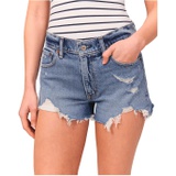 Abercrombie & Fitch Mid-Rise Mom Shorts