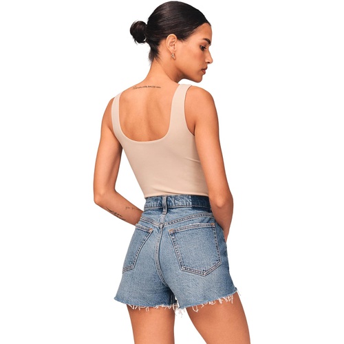  Abercrombie & Fitch High-Rise Mom Shorts