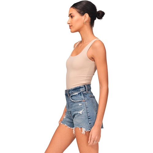  Abercrombie & Fitch High-Rise Mom Shorts