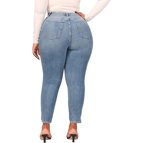  Abercrombie & Fitch Curve Love High-Rise Super Skinny Ankle Jeans