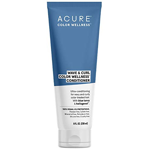  ACURE Wave & Curl Color Wellness Conditioner| 100% Vegan | Performance Driven Hair Care | Blue Tansy & Sunflower Seed Extract - Ultra-Conditioning For Wavy & Curly Color Treated H