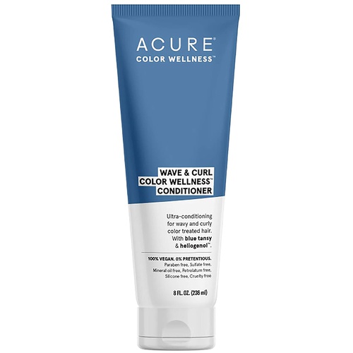  ACURE Wave & Curl Color Wellness Conditioner| 100% Vegan | Performance Driven Hair Care | Blue Tansy & Sunflower Seed Extract - Ultra-Conditioning For Wavy & Curly Color Treated H