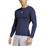 Adidas Mens Fitted Crewneck Tech Fit Compression Shirt