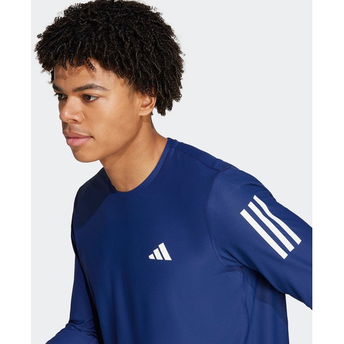 아디다스 Adidas Mens Own The Run Long Sleeve Running T Shirt