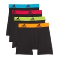 Adidas Kids Performance Boxer Briefs Underwear 4-Pack (Big Kids)