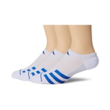 Adidas Superlite Stripe 3 No Show Socks 3-Pair