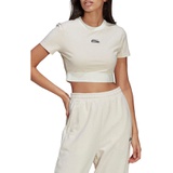 adidas Originals Crop T-Shirt_OFF WHITE MEL