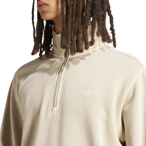 아디다스 adidas Originals Trefoil Essentials+ Lifestyle Dye Half-Zip Crew