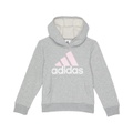 adidas Kids Essential Fleece Hooded Pullover (Toddleru002FLittle Kids)