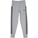 adidas Kids 3-Stripes Cotton Joggers (Big Kids)