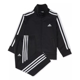 Baby Boys Three Stripe Track Suit 2 Piece Set