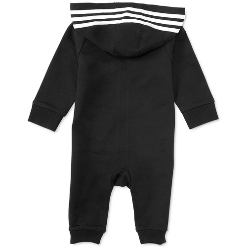 아디다스 Baby Boys or Baby Girls Logo Full Zip Hooded Coverall