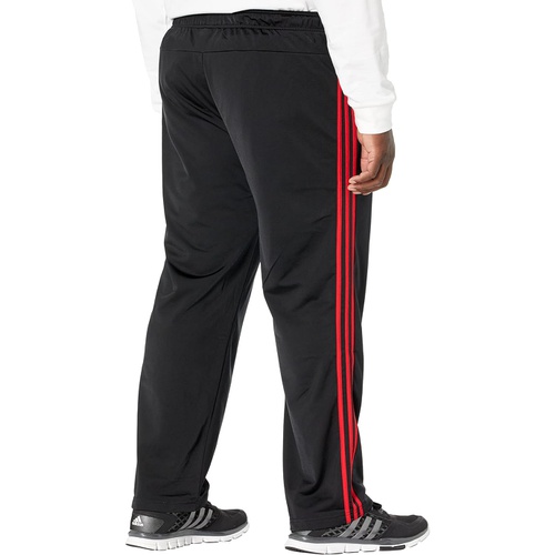 아디다스 Mens adidas Essentials 3-Stripes Tricot Open Hem Pants