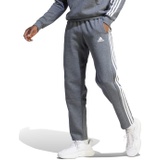 Mens adidas Essentials Fleece Open Hem 3-Stripes Pants