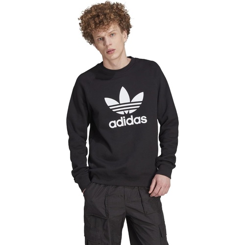 아디다스 Mens adidas Originals Adicolor Classics Trefoil Crew Neck