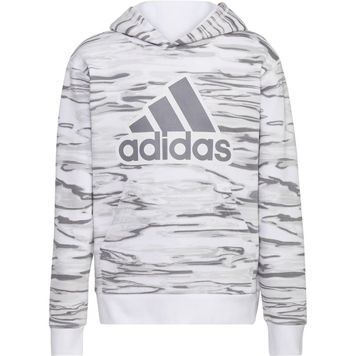 아디다스 adidas Kids All Over Print Liquid Camo Hooded Pullover (Toddler/Little Kids)