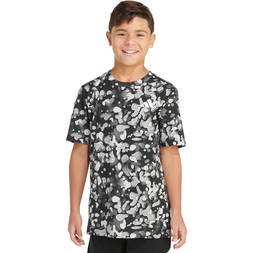 아디다스 adidas Kids AOP Pebble Camo SS Tee(Toddler/Little Kid/Big Kid)