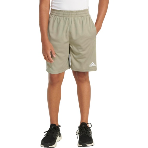 아디다스 adidas Kids 3S Mesh Short 24(Big Kid)