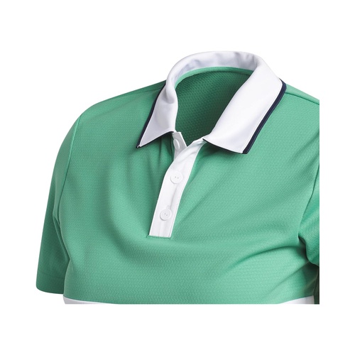 아디다스 adidas Golf Kids Color-Block HeatRDY Polo Shirt (Little Kids/Big Kids)